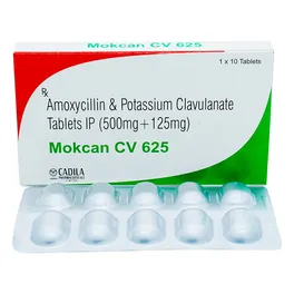 MOKCAN CV 625MG TAB